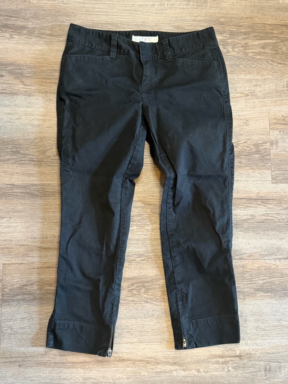 Ann Taylor Loft Black Marisa Pant Women’s 0P